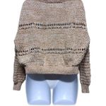 Free People  Coconut V-neck Sweater‎ In Sandy Combo Size XSmall Photo 2