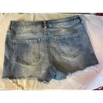 Route 66  Denim Shorts 16(juniors) w/criss cross ties at sides Photo 3