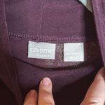 Chico's Travelers Purple Sheath Classic Short Sleeve Maxi Dress Size Medium (1) Photo 2