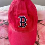 boston red sox red baseball cap snap back hat Photo 2