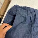 Quince  Deep Navy Blue 100% European Pants Pull On Small Photo 8