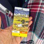 Orvis Pinnacle Shirt Jacket Flannel Multicolor Check Fleece Lined Shacket Photo 6
