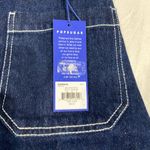 Popsugar  Light Wash Button Up Skirt Size 4 Photo 2