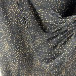 LaRoque Original Sz OS Black & Gold V Neck Tunic 100%‎ Silk Luxury Size L Photo 3