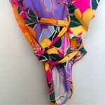 Eloquii  Front and Back Ruffles at Neckline with Low V Neckline Waist Tie Size 16 Photo 3