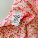 Abound  Hot Pink Daisy Floral Print Y2K Halter Scarf Crop Top Women's Size Large Photo 7