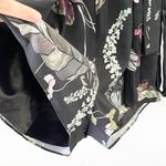 City Chic Black Floral Lily Pad Romper Photo 5