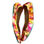 Tieks  by Gavrieli Aquarella Pink & Orange Watercolor Floral Ballet Flat Photo 5