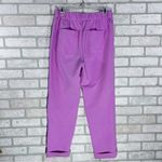 Maeve by Anthropologie Pintuck Tapered High Rise Cuffed Trousers in Lilac Size 4 Photo 4