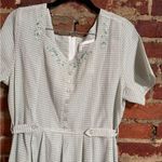 🍵 gingham dress 🍵 White Size M Photo 1