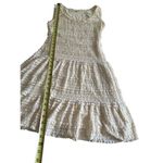 Max Studio Sophie FelicIe Textured Lace Tiered Dress M Stretchy Cottage Core Photo 7