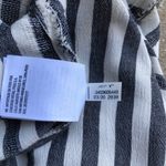 American Eagle  Outfitters Tie Front Stripe Crop Top Women's Large Photo 13