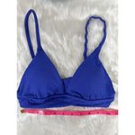 Aerie SWIMWEAR Women's Swim Top Swift Dots Blue XS NWT Photo 2