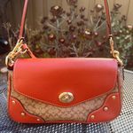 Coach  Millie Shoulder Bag In Colorblock Signature Canvas ce639 Photo 0