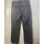 Gap  Jeans Womens 6 Petite 90s Loose High Rise Black Gray Acid Wash Skater Grunge Photo 2