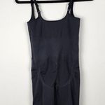 Maidenform Flexes Black Shape wear Stretch Jumpsuit Romper Size L Photo 2