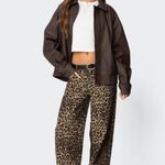 Edikted  mori oversized faux leather jacket  Photo 3