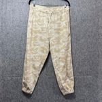 Levi's  Camo Print Joggers Drawstring Waist Casual Pants Women's Size M Tan‎ Photo 8