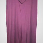 Free People Jumpsuit Sleeveless Wide Leg Relaxed Boho Oversized Small Cranberry Photo 0