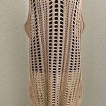 Cha cha Tan Crochet Swim Cover up Size 2X Photo 0