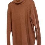 Flaunt Boutique | Bêcool mauve turtleneck knit sweater Pink Size L Photo 3