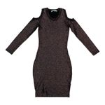 Rebecca Minkoff Cold shoulder Claude rainbow glitter body con short dress XXS Photo 9