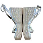 Dolce Vita Blue Floral Elvia Strappy Platform Wedge Sandals Womens 9.5 Photo 5