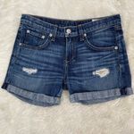 Rag and Bone Rag &‎ Bone Boyfriend Distressed Cuffed Jean Short in Sheffield Size 24 Photo 7