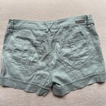 Anthropologie Level 99 cuffed shorts in "mint" Photo 5