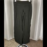 Athleta  green wide leg pants‎ women’s size small athletic yoga Photo 5