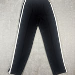 Rag and Bone rag bone black front seam‎ white stripe trouser pants pockets pull on Simone Xs Photo 0