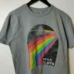 Urban Outfitters "Pink Floyd Music Merch Graphic T Shirt Dark Side Medium Gray Unisex Fit Photo 7