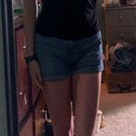 Loft Black square neck  tank top Photo 0