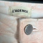 L'Agence NWOT  Oriana High‎ Rise Straight Leg Jeans Tie Dye Size 25 Photo 1