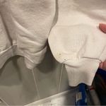 Sweet vintage 80s creamy apple granny turtleneck oversized sweatshirt holiday White Size XL Photo 8