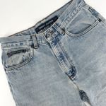 DKNY Vintage 90s  Jeans Womens High-Rise Tapered Mom Denim Light Blue Wash Size 8 Photo 0