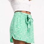 ASOS Tie Waist Flowy Shorts Photo 3