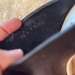 Vince Black Allison Wooden Block Heel Mules Photo 6