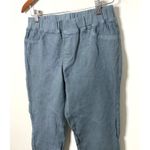 Umgee USA Distressed Denim Pull-On Jeggings Ankle Zip Stretch Cotton Blend Sz XL Photo 8