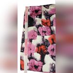 J.Crew Women's Mini Skirt Strech Floral Watercolor Y2K Pink/White/Black Sz 6 Photo 5