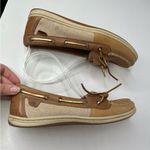 Sperry Stylish Tan Boat Shoes with Gold Accents Photo 7