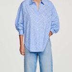 Sandro janeiro oversized shirt with rhinestones Photo 1