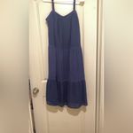 Knox Rose  Blue Tiered Dress Photo 2