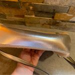 Tignanello Rattan Woven Leather Trim Crossbody/Shoulder Bag Purse Pocketbook Photo 4