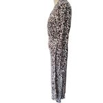 Ann Taylor Winter White Floral Wrap Dress Size Medium Photo 3