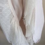 Anthropologie A’Reve Crochet Above Knee Lacy Coquette Womens Dress Size Medium White Photo 7