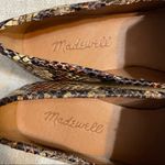 Madewell  The Frances Loafer in Snake Embossed Leather Photo 10