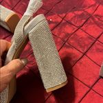 Glamorous Silver Rhinestone Heels Size 6 Photo 3