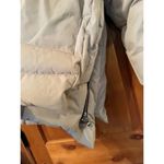 OroLay Puffer Coat Jacket with Hood Knee Length Green Quilted Padded Winter Warm Orange Size M Photo 11