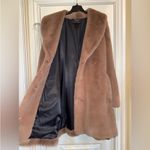 Donna Karan NWT Brown Faux Fur Coat Donna karen size XL Photo 4